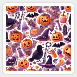 Halloween Pattern Sticker